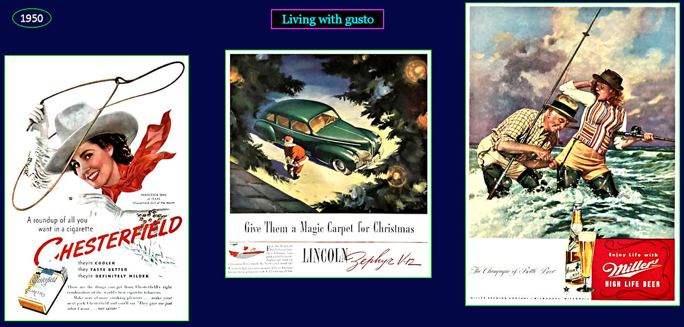 Image advertising, 1950